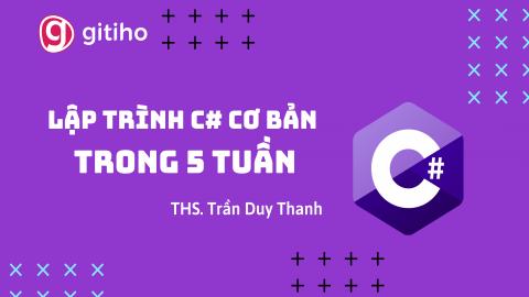 Lập trình C# cơ bản trong 5 tuần