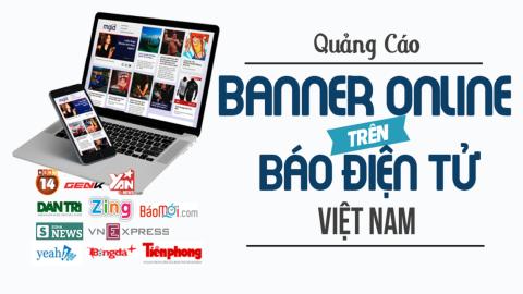 Quảng cáo Banner Online trên các trang báo điện tử Việt Nam