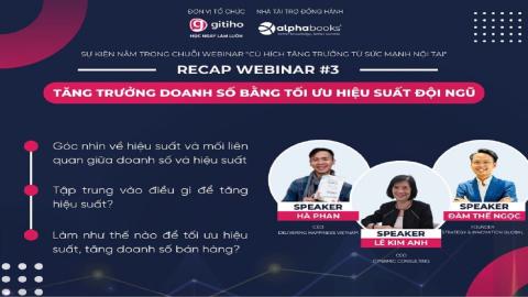 Webinar Record: Tăng trưởng doanh số bằng tối ưu hiệu suất
