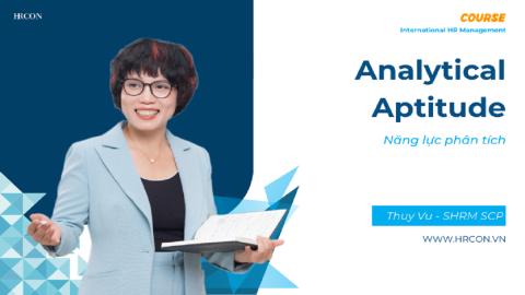 Analytical Aptitude Competency – Năng lực Tư duy Phân tích trong Nhân sự