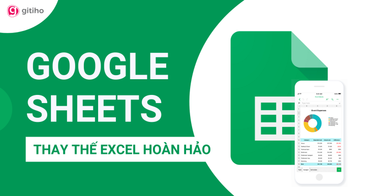 Google Sheets từ Cơ bản đến Nâng cao, công cụ thay thế Excel