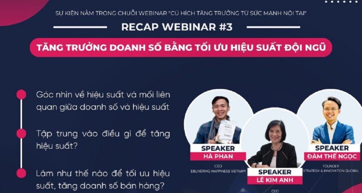 Webinar Record: Tăng trưởng doanh số bằng tối ưu hiệu suất